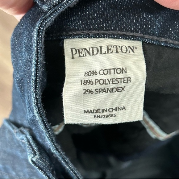 PENDLETON Blue Jean Women Size 10 - Picture 6 of 9